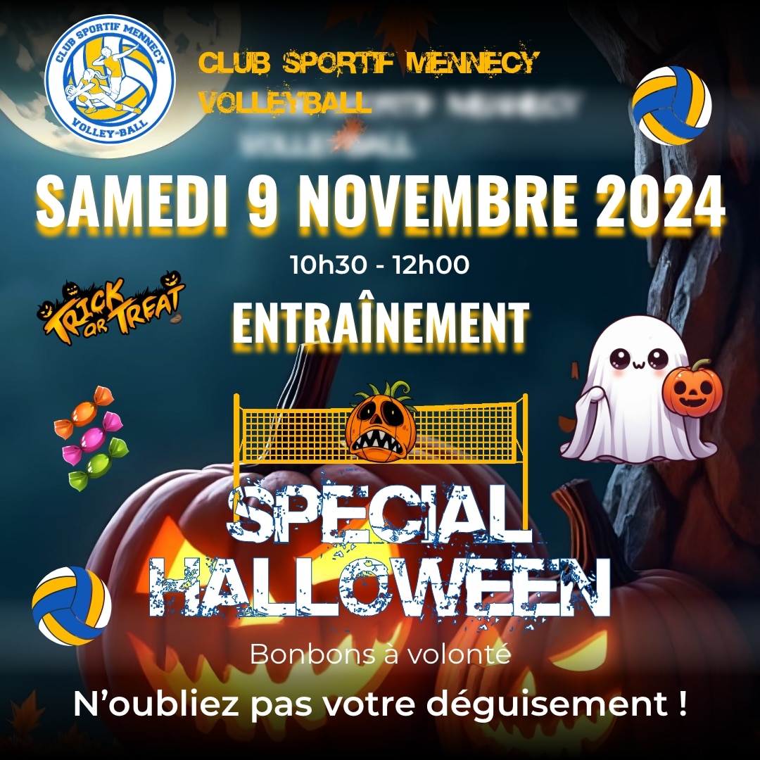 ENTRAÎNEMENT Enfatns SPÉCIAL HALLOWEEN 2024