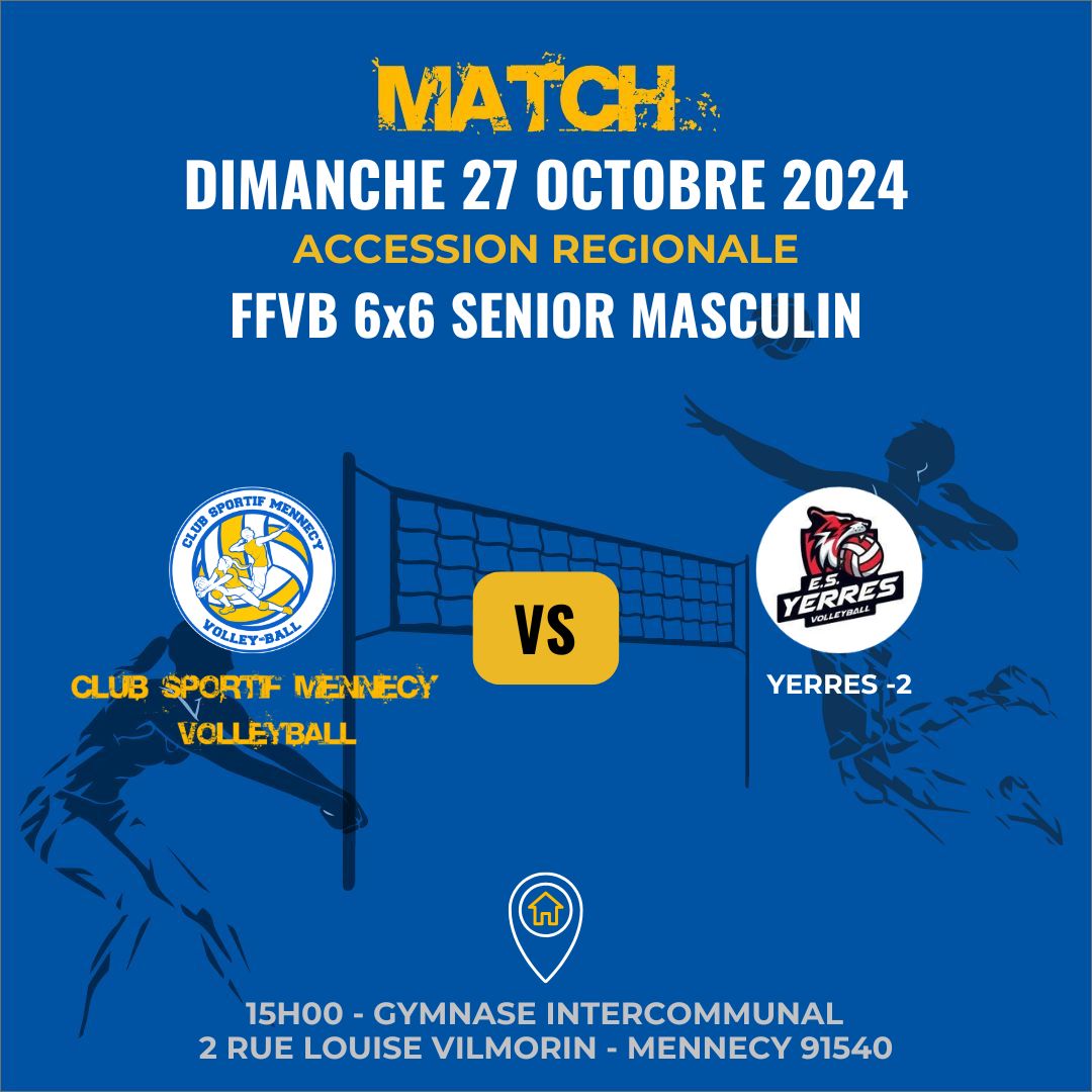 Matchs 27/10/2024 - FFVB 6x6 Senior Masculin