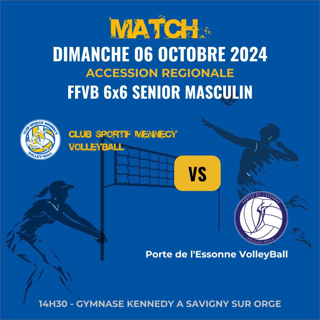 Match du week-end - 06/10/2024 - FFVB 6x6 SENIOR Masculin