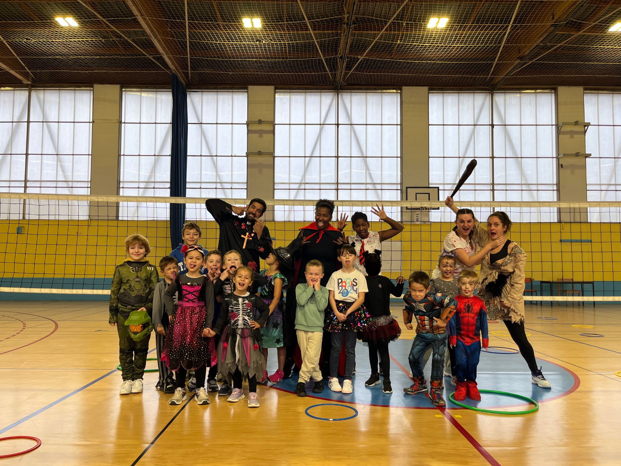 Entrainement halloween enfants 2024