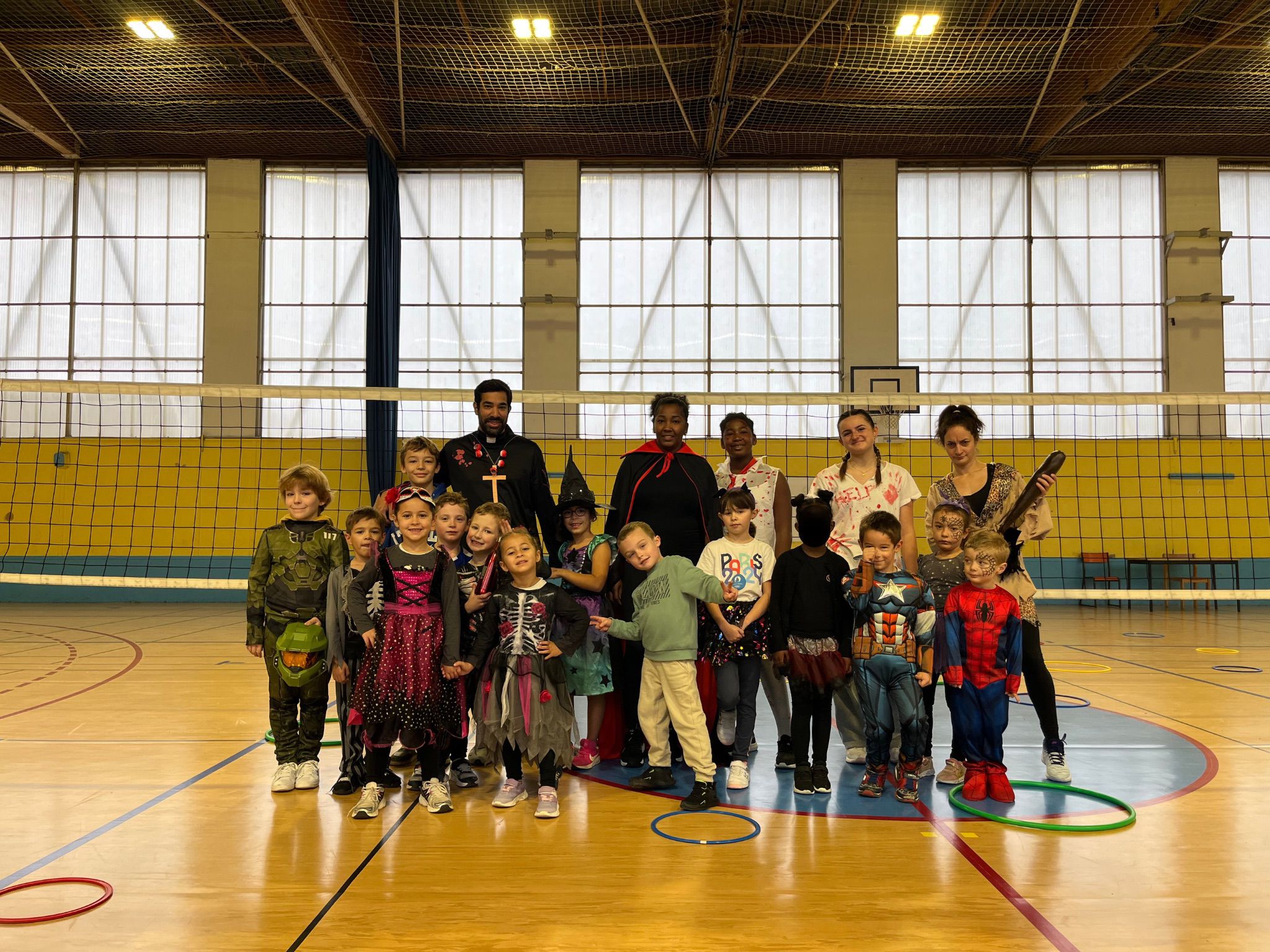 Entrainement halloween enfants 2024