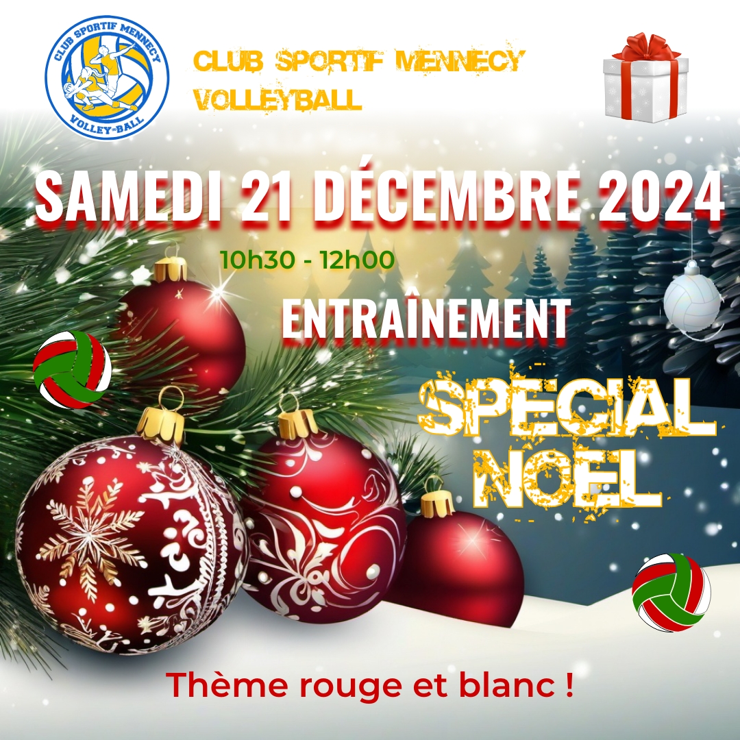 ENTRAÎNEMENT Enfatns SPÉCIAL NOËL 2024