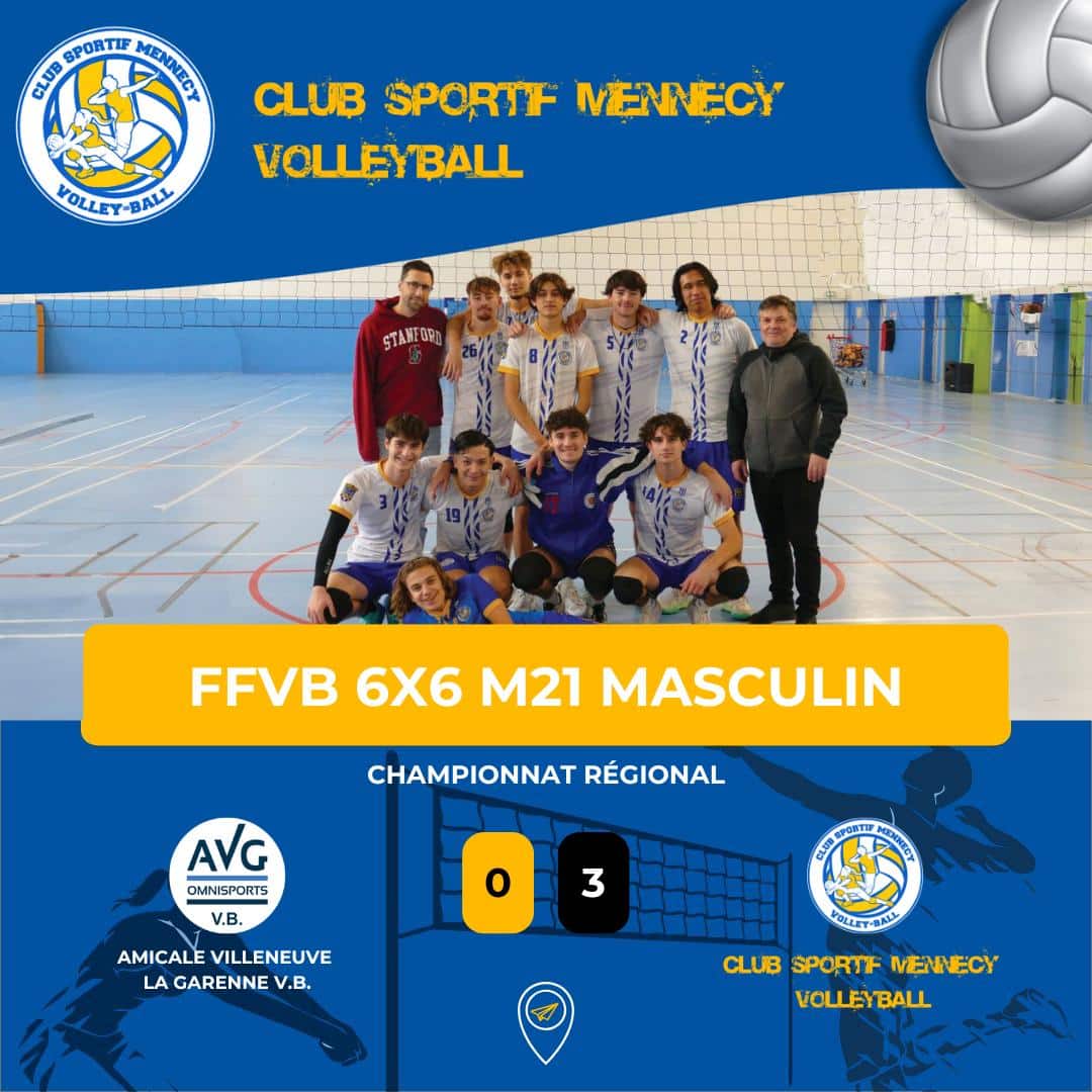 Résultats FFVB 6x6 M21 Masculin - 08 décembre 2024